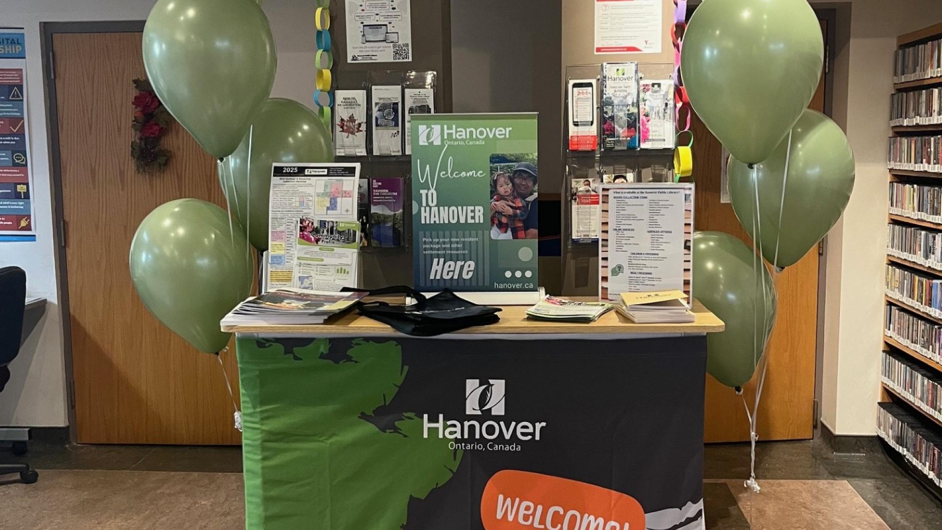 Newcomer Resource Centre Display