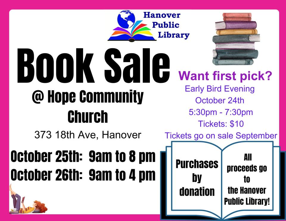 Book Sale Poster