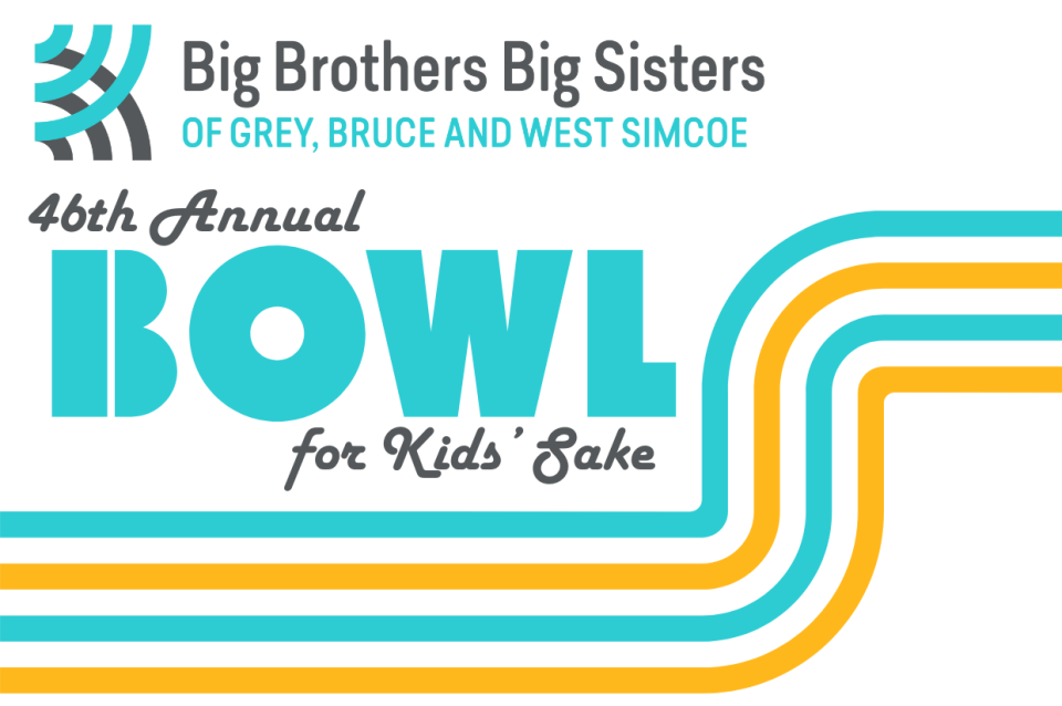 Big Brothers Big Sisters of Grey, Bruce and West Simcoe 46th Annual Bowl for Kids' Sake Logo