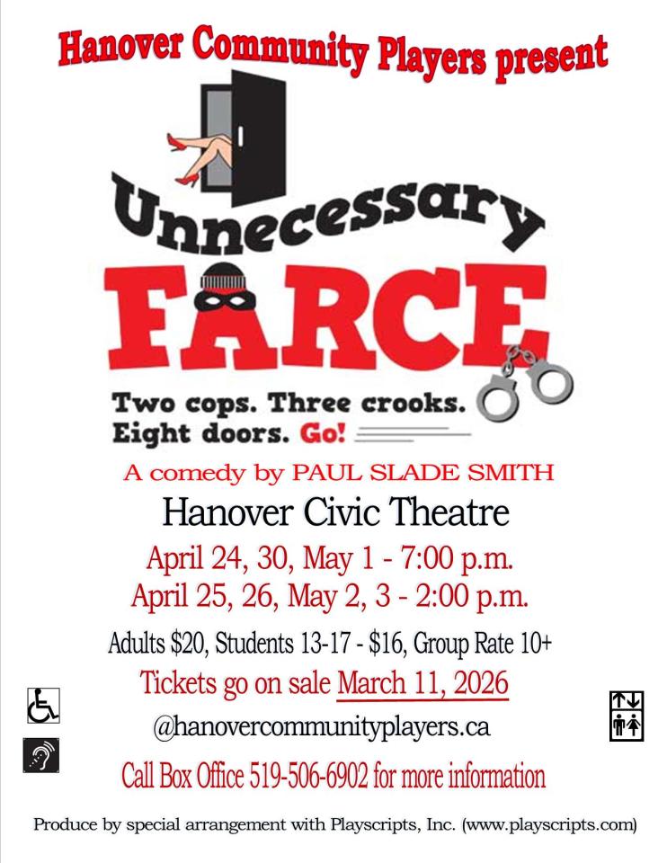 text, door opening with leg coming out