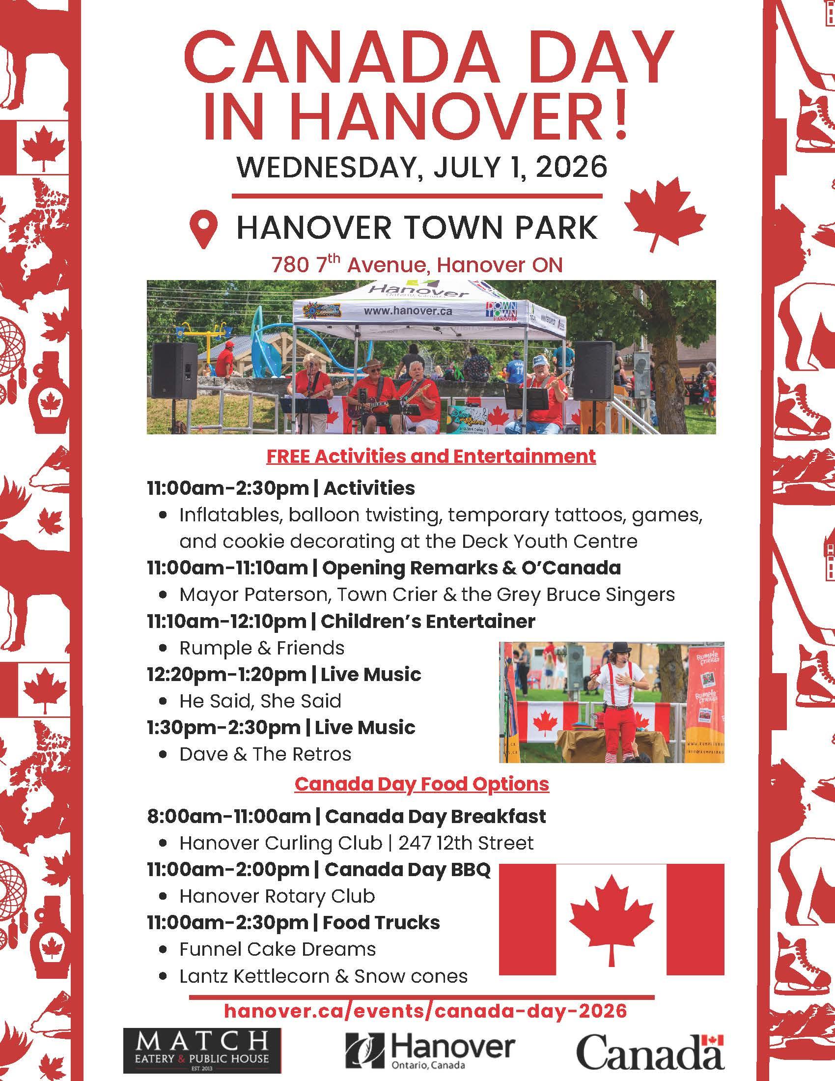 Canada Day 2026 Flyer